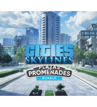 Cities: Skylines - Plazas & Promenades DLC Bundle Steam Key GLOBAL